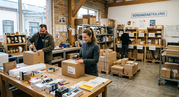 Versand bei NOVOFLEX